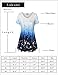 Lotusmile Tunics for Women, Womens Printed V Neck Short Sleeve Blouse Spring Comfy Flattering Flowy Top L Wine
