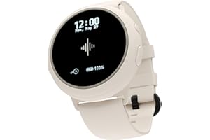 Soundbrenner Core 2, Music Practice Companion for All Musicians with Vibrating Metronome, Practice Tracker, Chromatic Tuner, Decibel Meter and Smart Watch, Best in Show at NAMM (Ivory white)