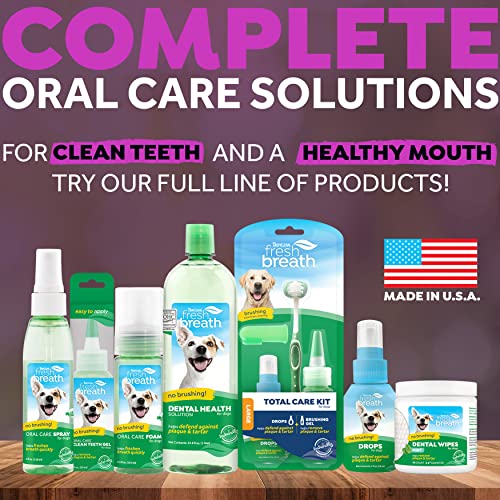TropiClean Fresh Breath Dog Dental Water Additive Dog Breath
