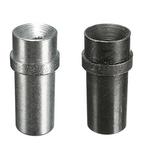 Jewboer 2pcs Iron Sandblaster Nozzle Tips,Abrasive Sand Blaster Blasting,5mm and 6mm Inner Diameter (Pack of 2)