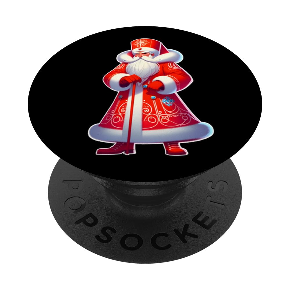 Ded Moroz Snegurochka Russia Russian Santa Claus Russian PopSockets Swappable PopGrip