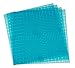 Premium Clear Turquoise Stackable Base Plates - 4 Pack 10