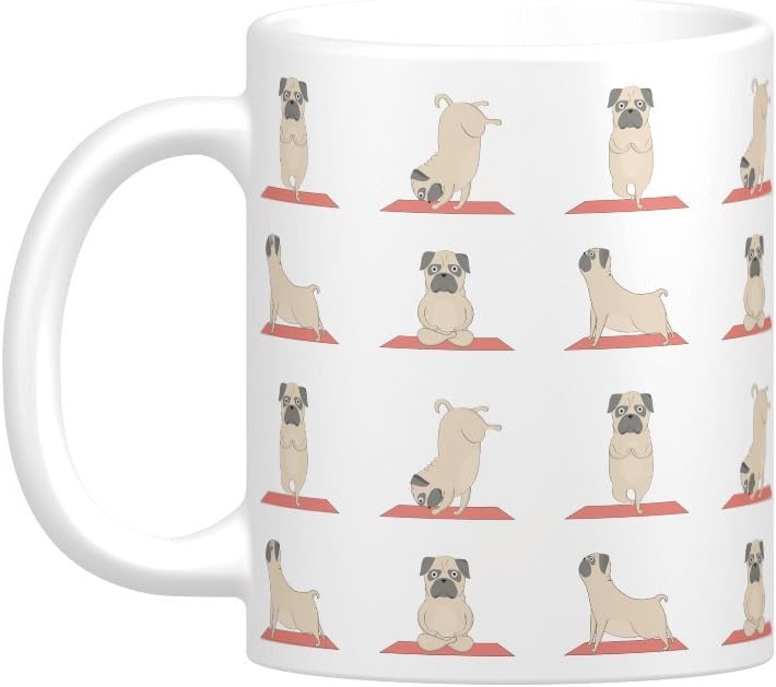 Pug Yoga Mug