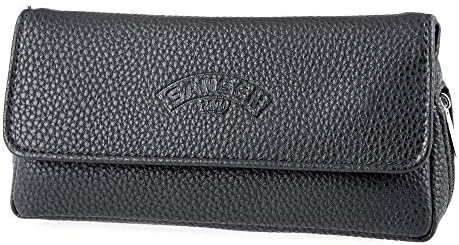 Black Tobacco Pipe Bag Pouch Case Pipe Pocket Pipe Tool Pocket for 1 Pipe