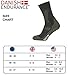 DANISH ENDURANCE Merino Wool Hiking Socks, Cushioned, for Men, Women & Kids, Wine Red, US Women 5-7 // US Men 3.5-6