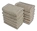 SALBAKOS - Premium Washcloths 12 Pack Set, 100% Turkish Cotton, Highly Absorbent & Quick Dry, Face Towels Wash Cloths for Hotel, Spa & Gym | 13