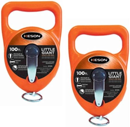 Keson G100 Little Giant Line Chalk Box - 100ft. (2 Pack)