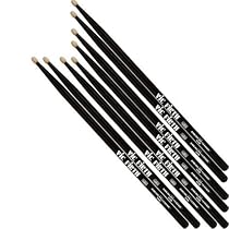 Vic Firth Accessories 4 For 3 Pk Featuring Black 5A
