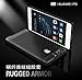 Huawei P9 Case, Landee Soft TPU Shock Absorption and Carbon Fiber Design Silicone Case for Huawei P9 (Gray)