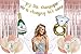 Bachelorette Party Decorations kit - Bridal Shower Supplies - Bride to be Sash, Veil, Foil Fringe Curtain, Champagne, Ring foil, Confetti, Rose Gold Balloons, Gold Glitter Banner, Pop The Champagne