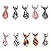 10 Pcs/Pack, GOGO Dog Cat Collar, Neckties, Assorted SET1