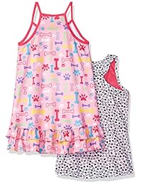 Conjunto de pijama de jersey de 3 piezas para niñas grandes de Komar Kids