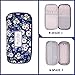 Twinkle Club Big Capacity Pencil Pen Case Bag Pouch Holder for Middle High School College Office Girl Storage Cyan
