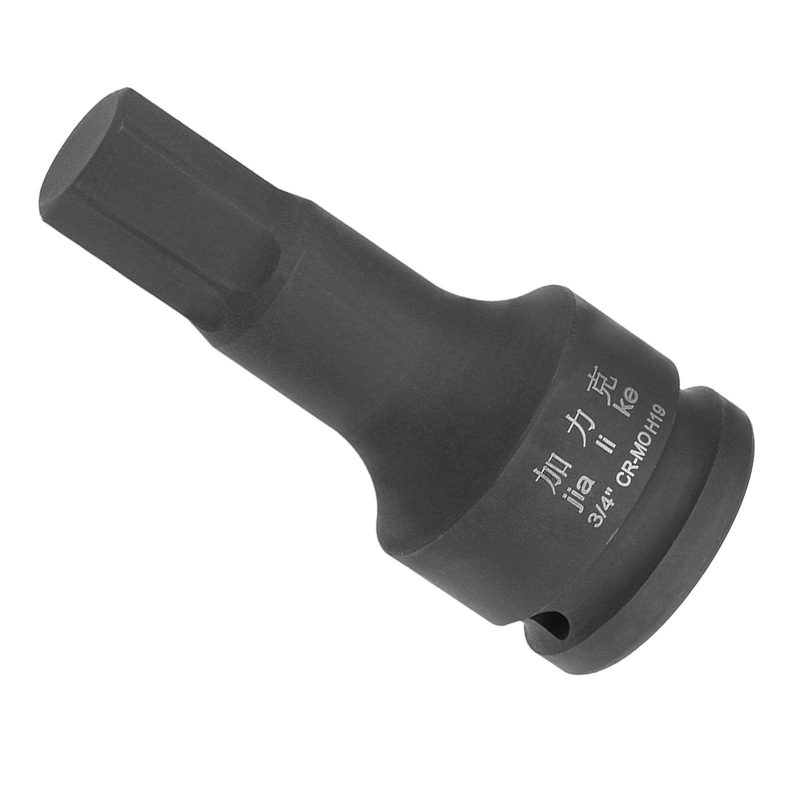 CoCud Hex Impact Bit Socket 3/4" Drive H19 CR-MO Steel Quick Change Hex Driver Socket Impact Bit Screwdriver Sockets Adapter - (Applications: for Fastening Screws), 1-Pieces