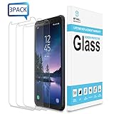 Samsung Galaxy S8 Active Screen Protector, [3-PACK] MP-MALL [Tempered Glass] with Lifetime Replacement Warranty [Not Fit for Galaxy S8 / Galaxy S8 Plus]