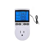 HUAREW 110V Backlit Digital Temperature