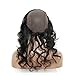 Cici Collection Pre Plucked 360 Lace Frontal With Wig Cap Brazilian Body Wave Frontal Natural Hairline 360 Lace Virgin Hair (12inch, Body Wave)