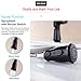 GICASA Solid Brass High Arch Oil Rubbed Bronze Single Handle Kitchen Faucets, Commercial Style Pull Down Kitchen Sink Faucet with Pause Control Handheld Pull Out Spout Sprayer
