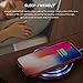 MC Wireless Charger [Sleep-Friendly] Qi Wireless Charging Pad Station for iPhone 8/8 Plus iphone X Samsung Galaxy Note 8 S8 S9 plus S7 S6 Edge Plus Note 5 Nokia Lumia 950 Nexus 5 6 7 Charger