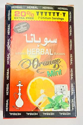 SCORIA Suhana Herbal Orange Mint Assorted Hookah Flavour (Herbal Flavour)