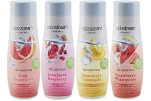 Sodastream Flavor Drink Mix Variety Set! No High-Fructose Corn Syrup, Alcohol Free & 0 Calories! Enhance The Taste Of Your Ordinary Water! Choose From Mix, Diet, Classics or Mocktails! (Mix)
