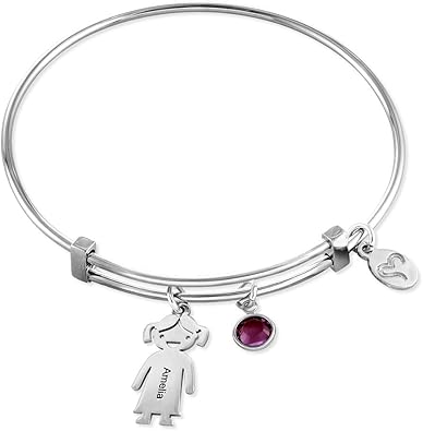 mother's day charm bracelet personalized