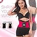 Adjustable Back Support Belt for Women - Abdominal Elastic Waist Ab Cincher Trainer Trimmer - Neoprene Hourglass Slimming Body Shaper Sport Girdle for Weight Loss Sweet Sweat Compression Band Workout