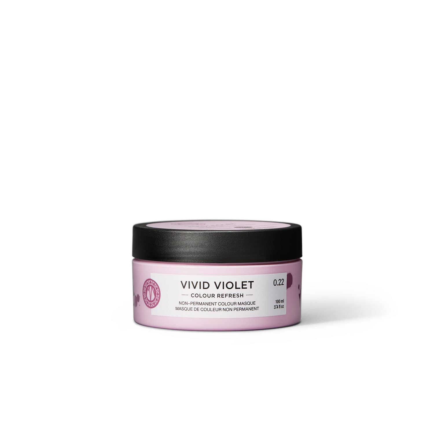 Maria Nila Color Refresh, Vivid Violet 100 ml, Purple Hair Mask, Semi-Permanent Pigments, 100% Vegan & Sulfate/Paraben free