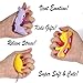 Unicorn Squishy, Strawberry Cake Slice, Lemon 3 Pack | Jumbo Squishies Slow Rising Package | Stress Relief Toys | Gifts For Kids & Adults
