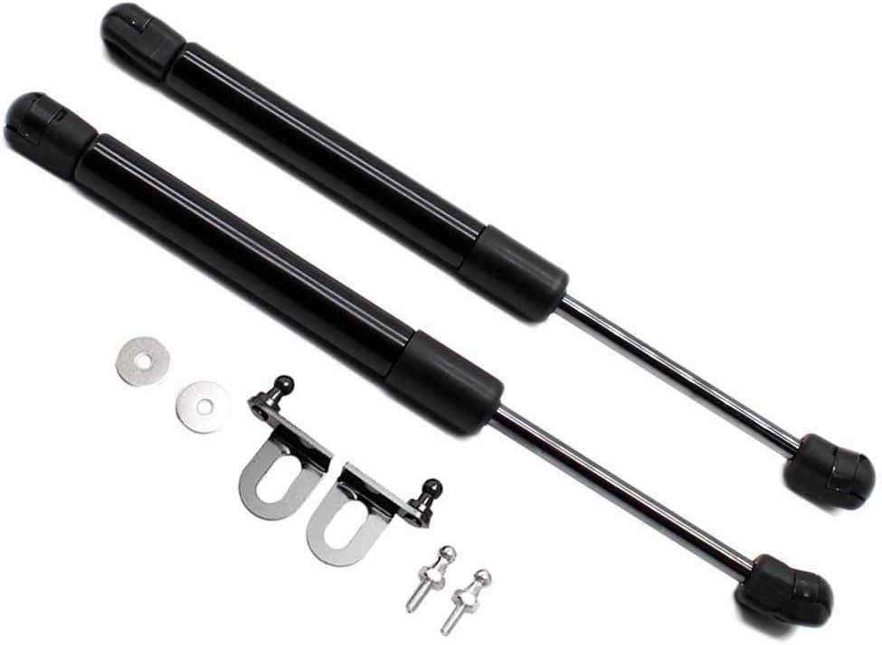 JINGLINGKJ Front Bonnet Hood Damper for Xterra N50 2005-2015 Shock Absorbers Gas Struts Spring Rods 2Pcs (Black)