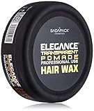 Elegance Transparent Pomade Hair Wax 5 Ounce