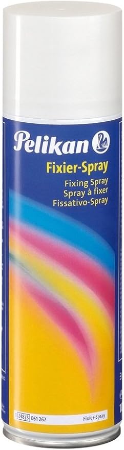 Pelikan 61267 Spray Fixatif Pour Fixer Dessins Au Pastel