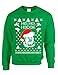 Allntrends Adult Crewneck Sweatshirt Ho Ho Hodor Ugly Christmas Sweater