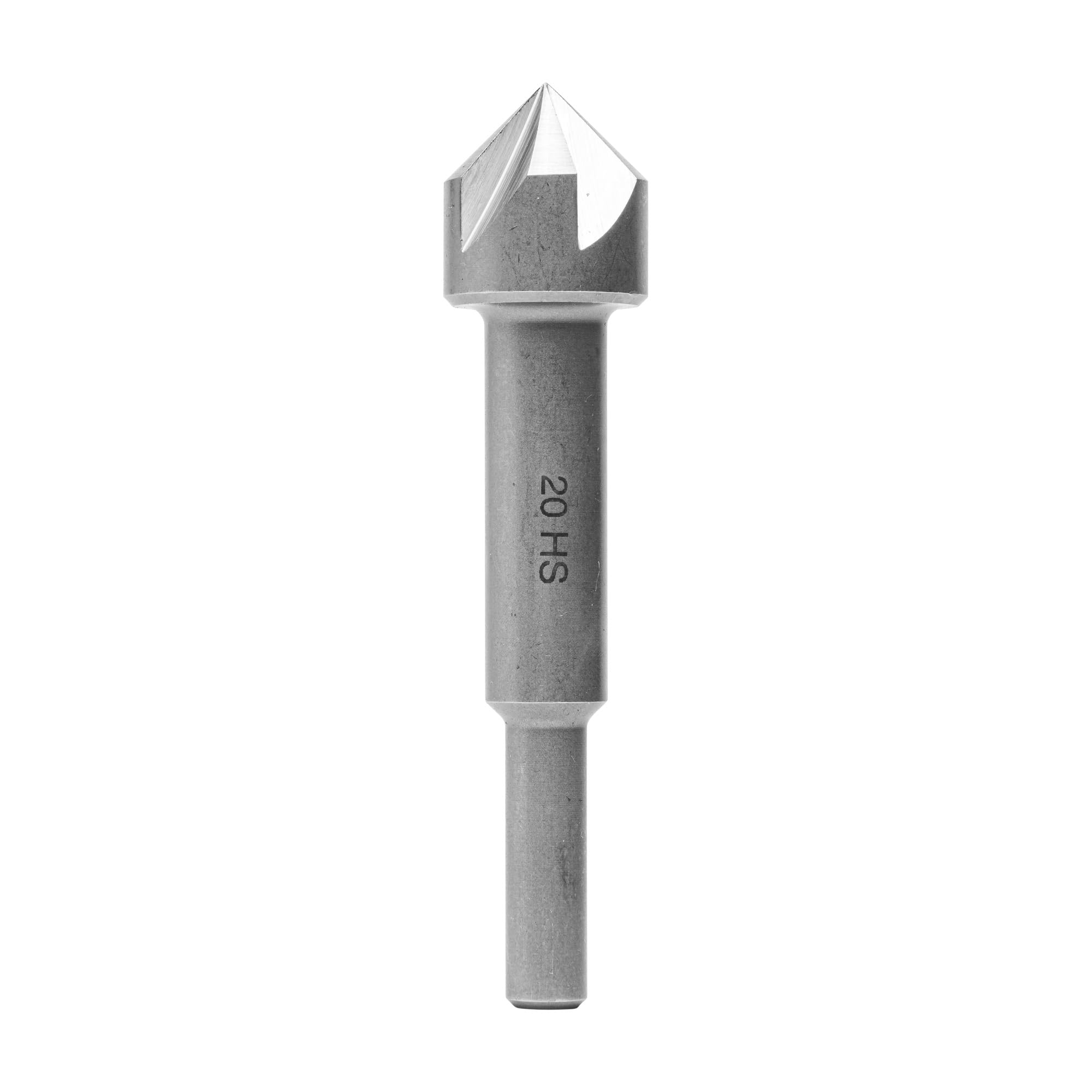 ENT 45303 Countersink Premium Quality HS Diameter (D) 20 mm, NL 60 mm, GL 90 mm, E 90°, SL 30 mm, S 6 mm