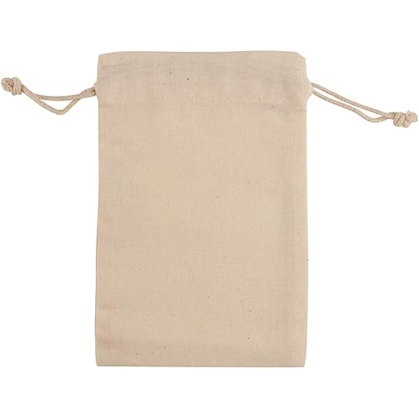 20 Sachets En Coton Mousseline Avec Cordon Coulissant - 7x9cm, Réutilisables, Pour Thé, épices, Bijoux, Cadeaux