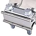 EVIL ENERGY 2.25'' Exhaust Clamp,Lap Joint Band Clamp Stainless Steel for Pipes,Mufflers,Catalytic Converters (1PCS, 2.25 inch)