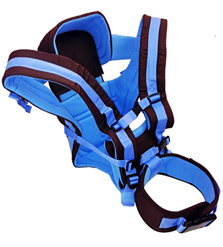 Family First Baby Carrier 4 Position 360 Sling, Front & Rear Facing,
Backpack Positions, Newborn to Toddler, Easy In & Out, Padded Straps &
Waist Belt, Blue Family First Baby Carrier 4 Position 360 Sling, Front & Rear Facing,
Backpack Positions, Newborn to Toddler, Easy In & Out, Padded Straps &
Waist Belt, Blue
