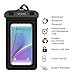 vcloo Waterproof Pouch, 65ft Universal Waterproof Bag,Float Function Perfect Dry Bag Protection for Cell Phone from 4.7-5.8 Inches, iPhone 5/6S/6 Plus, Galaxy S5/S6/S7/Note 5/S6 Edge Plus (Black)