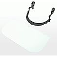 Defender Safety Polycarbonate Face Shield with Mounting Bracket for Hard Hats/Helmets (H1 Series)