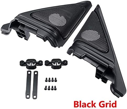 MMKUTZ - Pair Front Pillar Althorn Bezel Tweeter Cover Replace For Honda for Accord 2018-2019 Car Styling