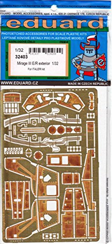 1:32 Mirage Iii E/r Exterior (ita) Eduard Photoetch