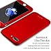 iPhone 7 Plus Case/iPhone 8 Plus Case, AnsTOP Thin Exact-Fit 360 Full Body Case Coverage Protective Dual Layer iPhone Hard Case with Tempered Glass Screen Protector for iPhone 7 Plus, 8 Plus(Red)