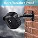 Blink Outdoor Wall Mount Bracket,Full Protective Housing and Metal Mount for Blink XT2 Cameras Weather Proof Adjustable Indoor Outdoor Mount and Cover for Blink XT Camera Security System(Black)