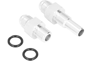 4L80E Transmission Adapter Fitting Front and Rear Port - Transmission Cooler Adapter Fittings Front Rear Port ‑6AN Flare 6AN 