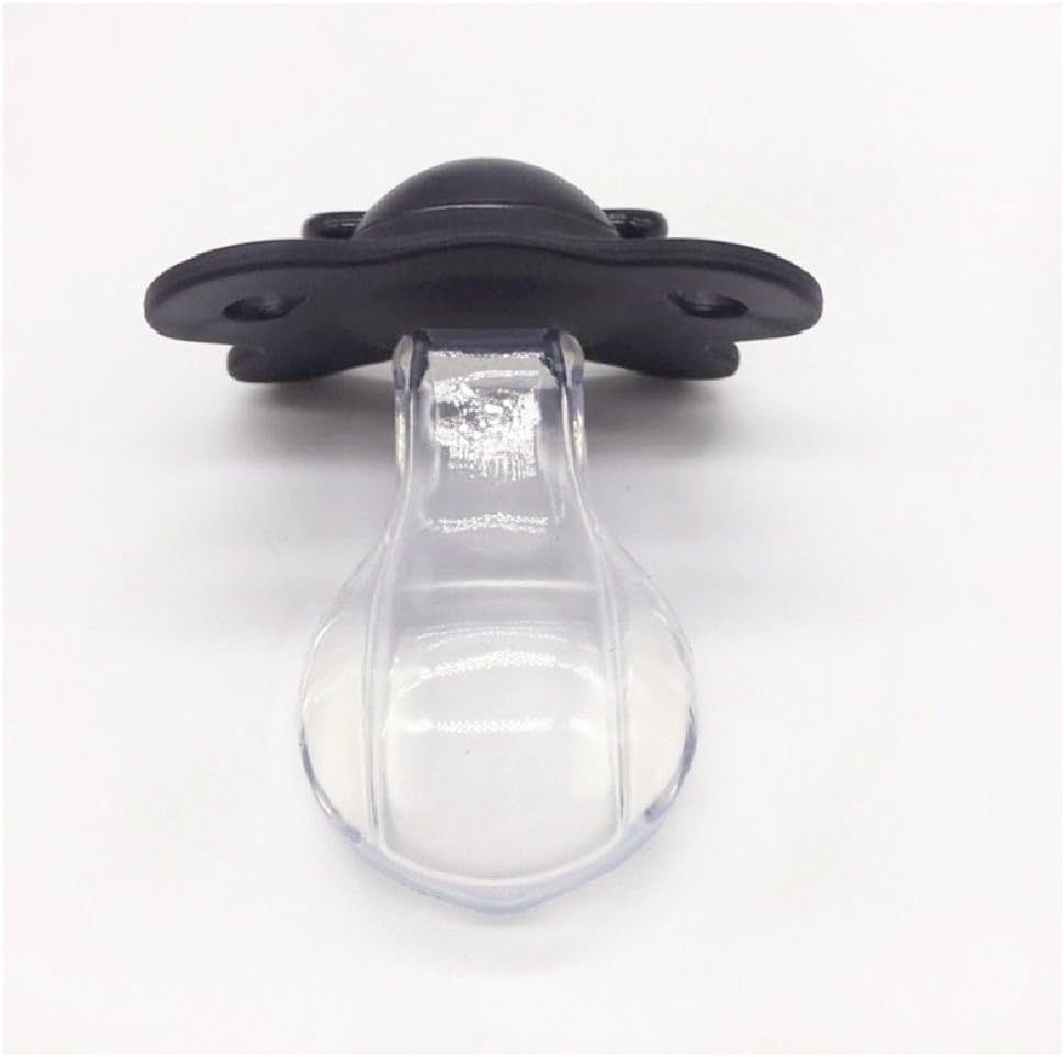 Pacifier Dummy for Adult ABDL X-Large Size 5 * 3.4cm Black