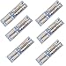 Oral Dentistry 168 Pcs Dental Complete Acrylic Resin Denture False Teeth for Halloween Horror Teeth 6 Sets Synthetic Resin Teeth Denture (1 Box)
