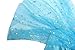 ReliBeauty Girls Sequin Princess Costume Set, Blue, 8-10