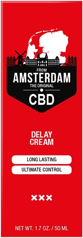 Shots Lubes Liquids Pharmquest by Shots Original CBD from Amsterdam PHA197 Delay Cream 50 ml Red - Image 4