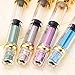 Wing Sung 3008 Thin Piston Fountain Pen Set 0.5mm Fine Nib, Gold Trim, 4 Pieces in 4 Colors