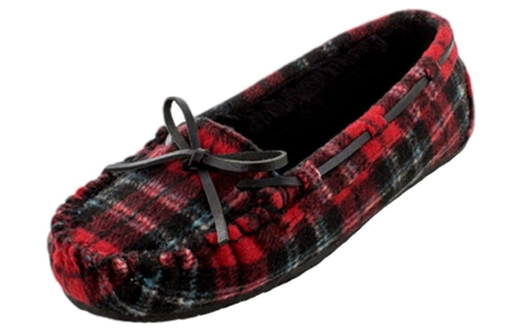 minnetonka plaid slippers